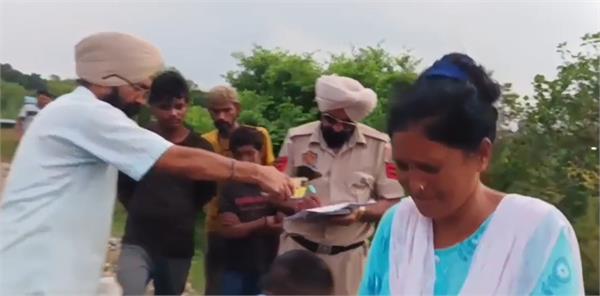 a youth died after being run over by a train in dhariwal 