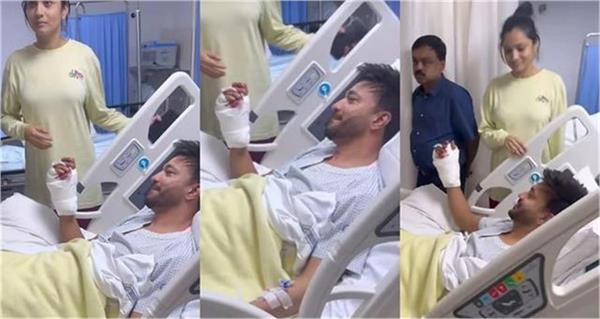 ankita lokhande husband vicky jain hospital