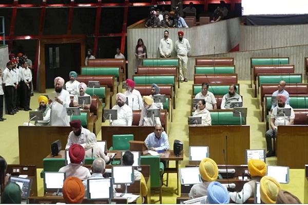 punjab vidhan sabha adjourned till 3 pm