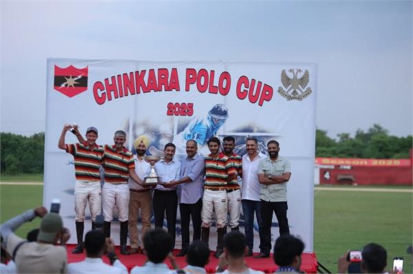 jaipur polo team won the title of the 15th edition of chinkara polo cup