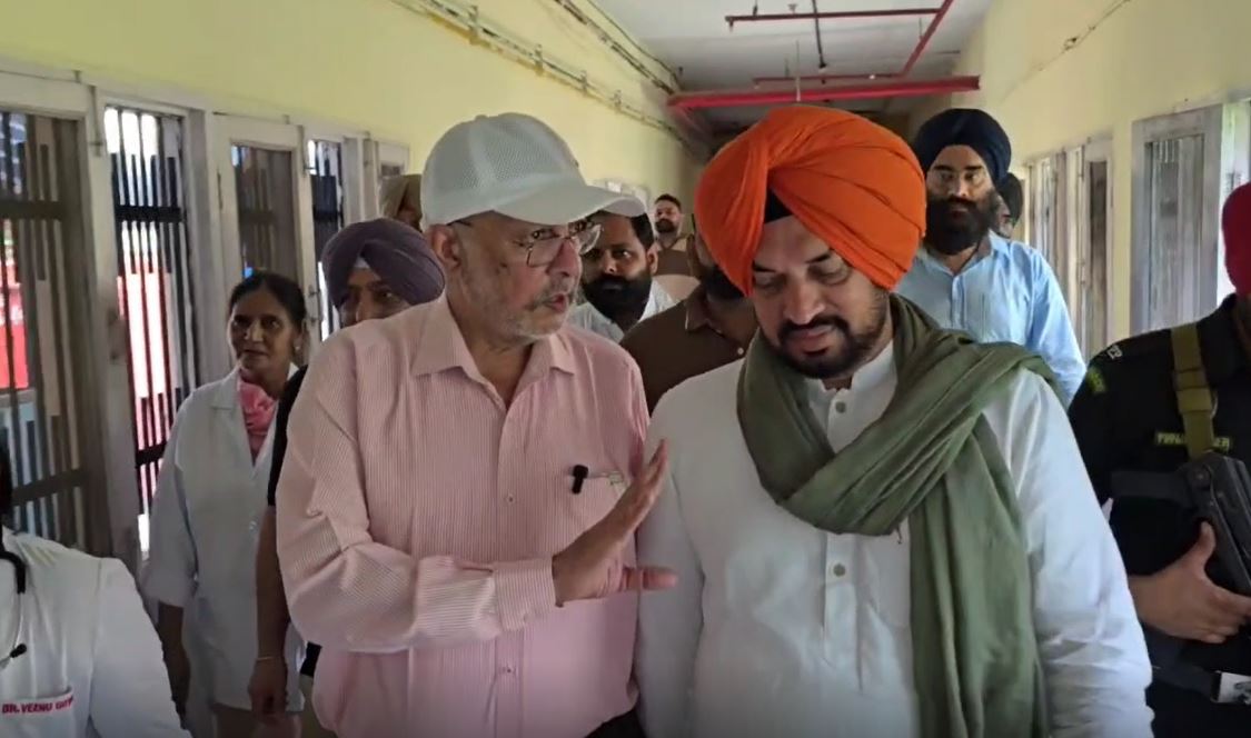 ਸਿਹਤ ਮੰਤਰੀ ਵੱਲੋਂ ਨਾਭਾ ਦੇ ਸਰਕਾਰੀ ਹਸਪਤਾਲ ਦਾ ਦੌਰਾ