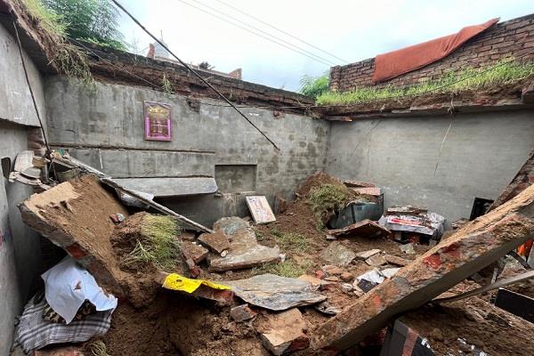 roof collapsed