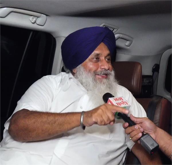 sukhbir reaction on giani harpreet singh