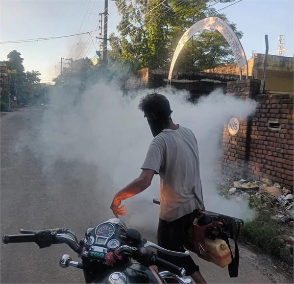 fogging conducted in jalandhar to prevent spread of diseases