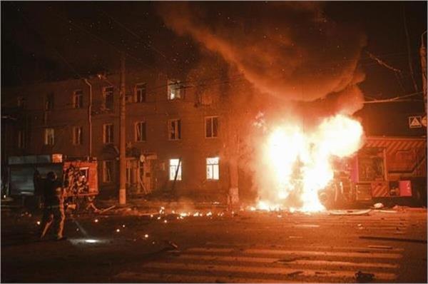 russia hammers kyiv in 12 hour drone and missile assault