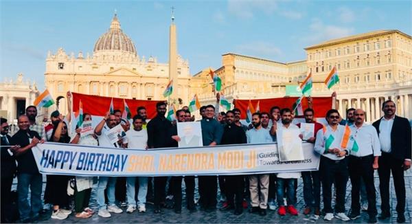 nri italy narendra modi birthday