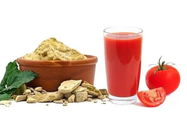 tomato multani mitti glowing skin