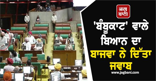 bajwa responded to the bamboo kaat statement