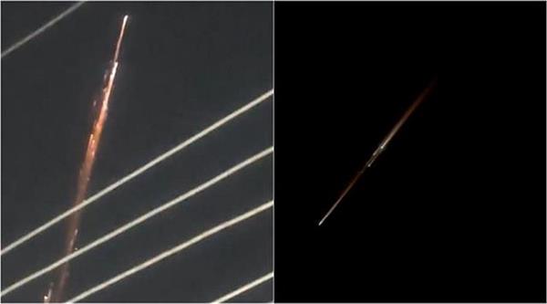 bright glowing balls seen in the sky