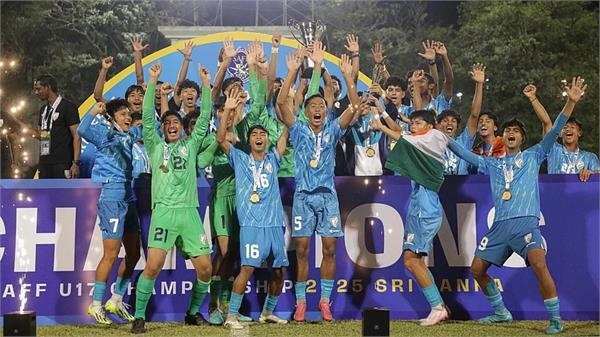 india wins saff u 17 championship title in penalty shootout
