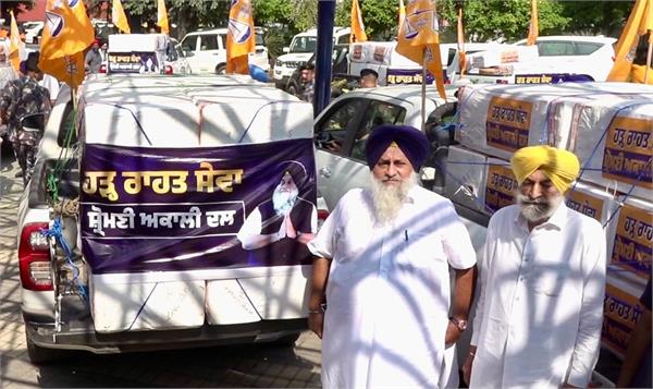 sukhbir badal dispatches fogging machines to flood affected areas