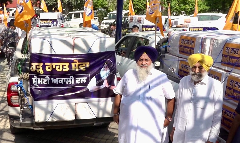 ਹੜ੍ਹ ਪ੍ਰਭਾਵਿਤ ਇਲਾਕਿਆਂ ''ਚ ਸੁਖਬੀਰ ਬਾਦਲ ਵੱਲੋਂ ਫੌਗਿੰਗ ਮਸ਼ੀਨਾਂ ਕੀਤੀਆਂ ਗਈਆਂ ਰਵਾਨਾ