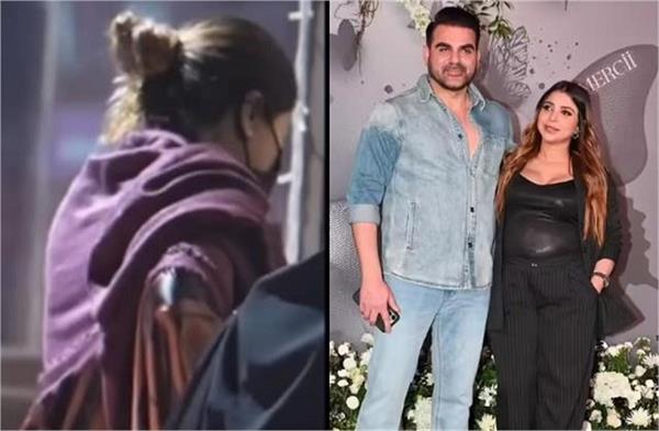 arbaaz wife sshura arrived at the hospital for delivery photo viral