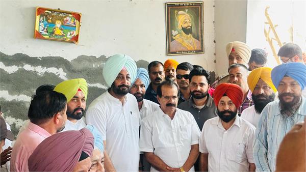 union minister of state george kurian visits flood affected areas of gurdaspur