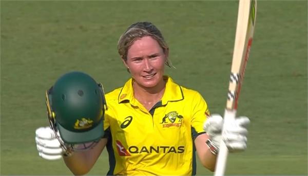 mooney  s century  australia sets india a target of 413 runs