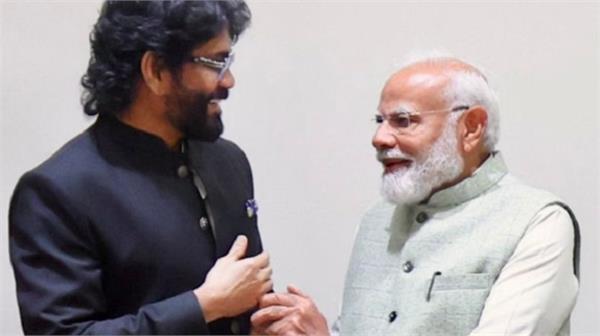 nagarjuna wishing happy birthday pm modi