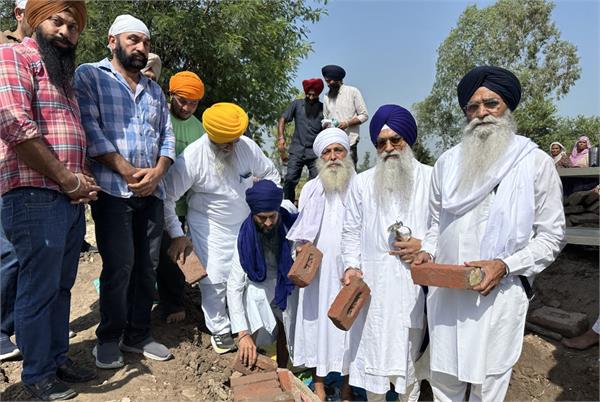sgpc president dhami and giani raghbir singh visit flood affected areas