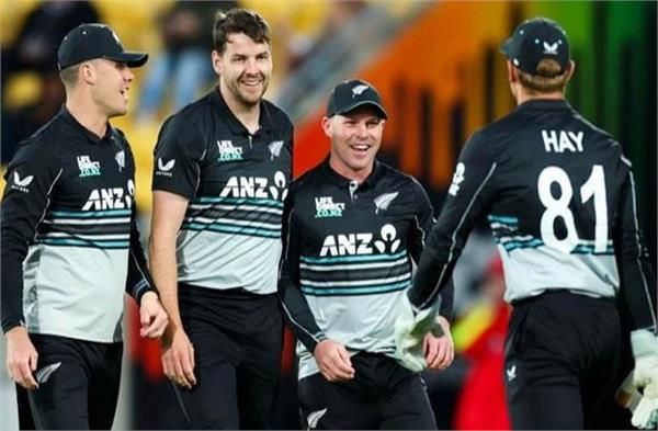 new zealand squad announced against australia  jamieson and sears return