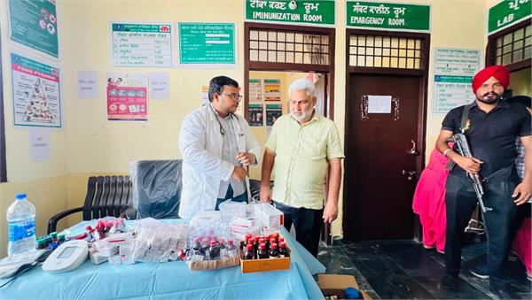 medical camps set up in flood affected villages