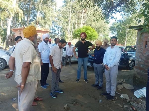 senior ias officer gurkirat kirpal singh visits flood affected areas