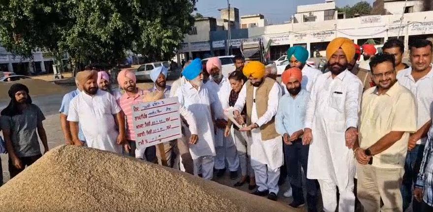 ਏਸ਼ੀਆ ਦੀ ਸਭ ਤੋਂ ਵੱਡੀ ਦਾਣਾ ਮੰਡੀ ਖੰਨਾ ਵਿਖੇ ਝੋਨੇ ਦੀ ਸਰਕਾਰੀ ਖਰੀਦ ਸ਼ੁਰੂ