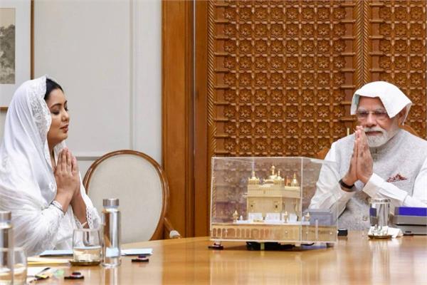 pm modi meet sikh community
