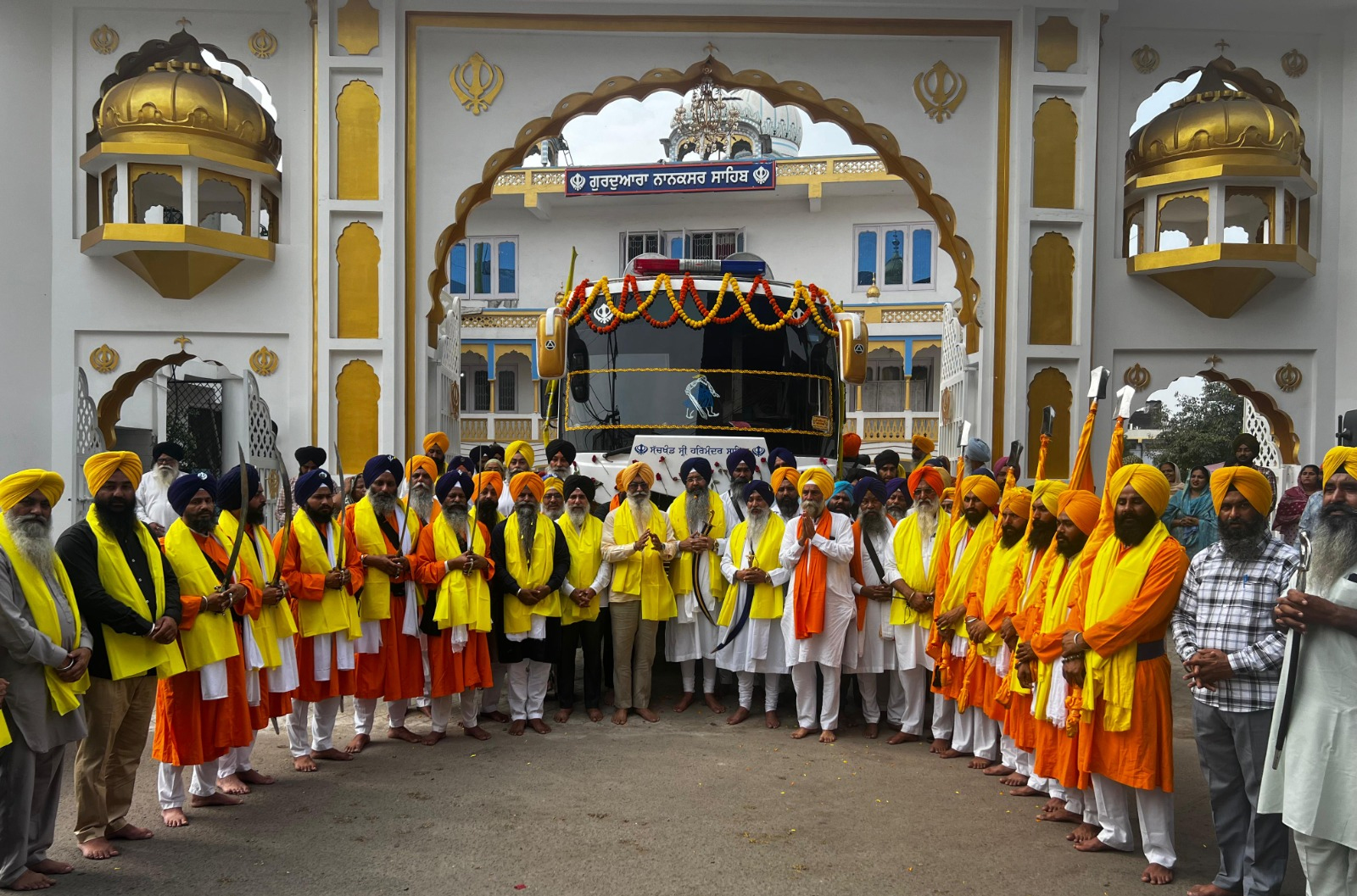 9ਵੇਂ ਪਾਤਸ਼ਾਹ ਜੀ ਦੀ ਸ਼ਹਾਦਤ ਦੀ 350ਵੀਂ ਸ਼ਤਾਬਦੀ ਮੌਕੇ ਸ਼ਹੀਦੀ ਨਗਰ ਕੀਰਤਨ ਭੋਪਾਲ ਤੋਂ ਜਬਲਪੁਰ ਲਈ ਰਵਾਨਾ
