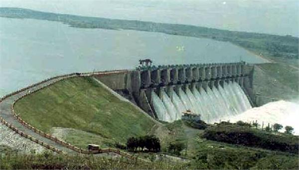 bhakra dam water level higher