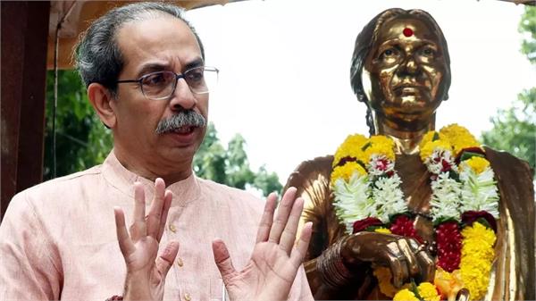 meenatai thackeray statue vandalized in mumbais shivaji park