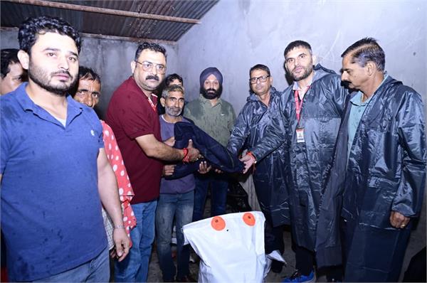 mata vaishno devi shrine board provides relief materials