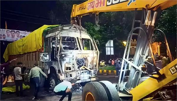 indore truck accident victims families get compensation