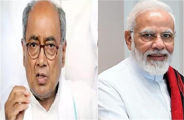 modi not shave his head on his mother s death digvijay singh