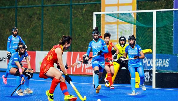 asia cup 2025 indian womens hockey team loss to china