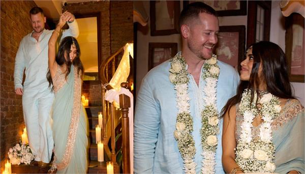 former miss india ties the knot with foreign groom