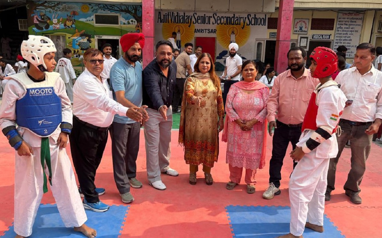 ਅਜੀਤ ਵਿਦਿਆਲਿਆ ਸਕੂਲ ''ਚ ਕਰਵਾਏ ਤਾਈਕਵਾਂਡੋ ਦੇ ਟਰਾਇਲ, 150 ਖਿਡਾਰੀਆਂ ਨੇ ਲਿਆ ਹਿੱਸਾ