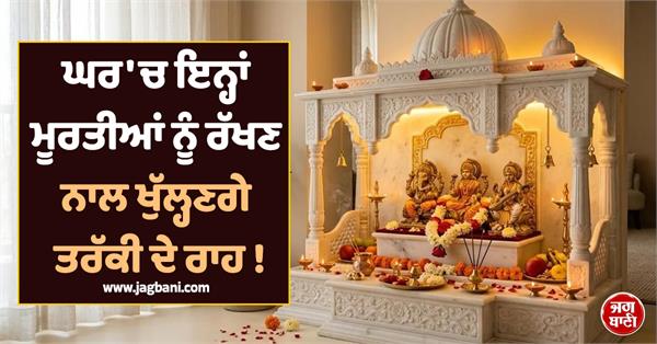 keeping these idols in the house will open up paths to progress 