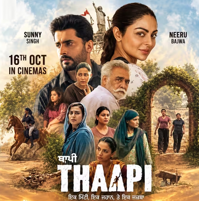 ‘ਥਾਪੀ’ ਫਿਲਮ ਦਾ ਟ੍ਰੇਲਰ ਅੱਜ ਹੋਵੇਗਾ ਰਿਲੀਜ਼: ਰਿਸ਼ਤਿਆਂ, ਜਜ਼ਬਾਤਾਂ ਤੇ ਵਿਰਾਸਤ ਦੀ ਕਹਾਣੀ ਦੀ ਮਿਲੇਗੀ ਪਹਿਲੀ ਝਲਕ