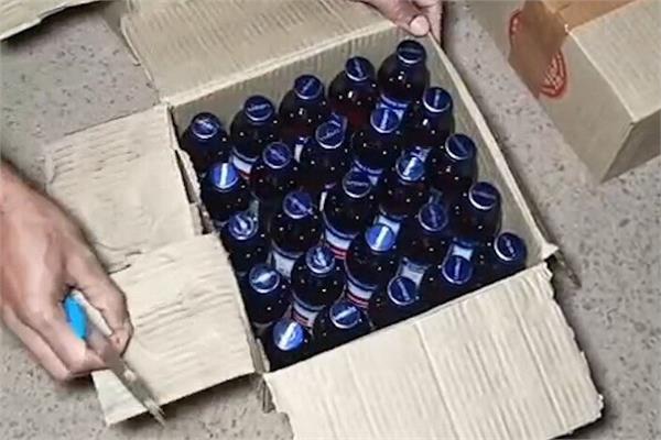 manipur  codeine cough syrup bottles seized