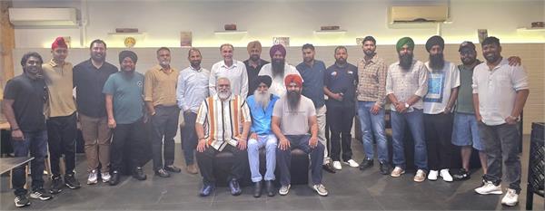 warm welcome for mohinder singh dhillon