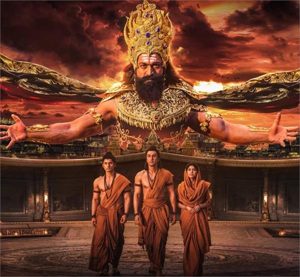 ranbir  sai  ravi dubey and yash seen in the new post of   ramayana  