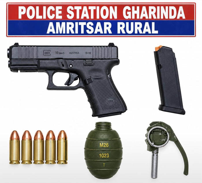 IED ਧਮਾਕੇ ਦੇ ਮਾਮਲੇ ''ਚ ਵੱਡੀ ਅਪਡੇਟ! 6 ਮੈਂਬਰ ਹੈਂਡ ਗ੍ਰੇਨੇਡ ਤੇ ਪਿਸਤੌਲ ਸਣੇ ਗ੍ਰਿਫ਼ਤਾਰ, ISI ਨਾਲ ਜੁੜੇ ਤਾਰ