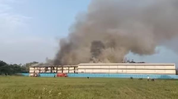 lucknow airport fire