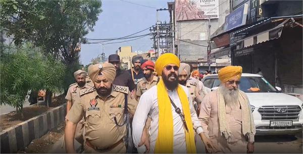 waris punjab de   leader sarabjit singh banka detained during punjab bandh