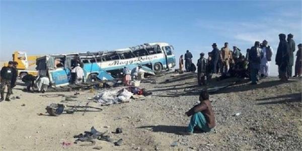 bus and truck collide