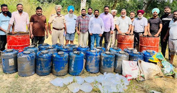 major raid by excise department and punjab police