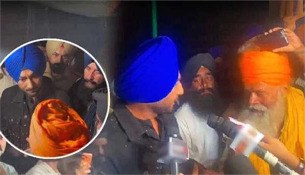 ranjit bawa arrived at the protest held seeking justice for parvinder jhota