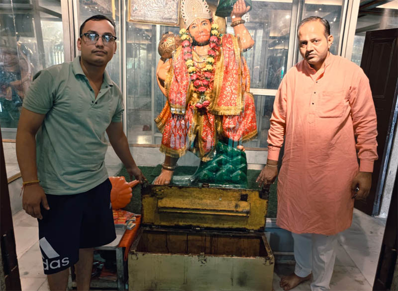 ਇਕ ਹਫ਼ਤੇ ''ਚ ਦੂਜੀ ਵਾਰ ਸਿੰਘ ਭਵਾਨੀ ਮੰਦਿਰ ''ਤੇ ਚੋਰਾਂ ਦਾ ਧਾਵਾ, ਤਾਲੇ ਤੋੜ ਕੇ ਗੋਲਕ ਲੁੱਟੀ