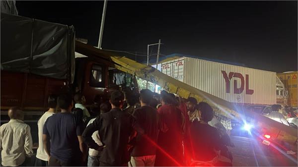 accident again at chander nagar underbridge