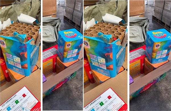 chinese firecrackers worth over 12 crore seized at chennai port