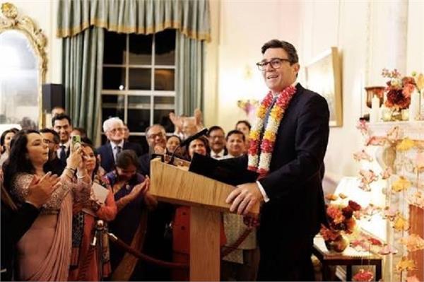 british prime minister andy burnham diwali celebration